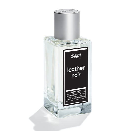 Modern Memory Leather Noir Eau de Toilette for Men, 2.5 fl oz - Notes of Cardamom, Jasmine, Amber & Moss Beauty & Personal Care Modern Memory