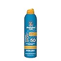 Australian Gold Extreme Sport Continuous Spray Sunscreen SPF 50 (Broad Spectrum/Sweat & Water Resistant/Non-Greasy), Sport - New, Coastal Breeze, 6 Oz