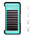 Eyelash Extension Supplies D Curl 0.03 Rapid Volume Lash Extensions Easy Fan 3D 4D 5D 6D 7D 10D Automatic Blooming Flower Lashes Self Fanning Lashes