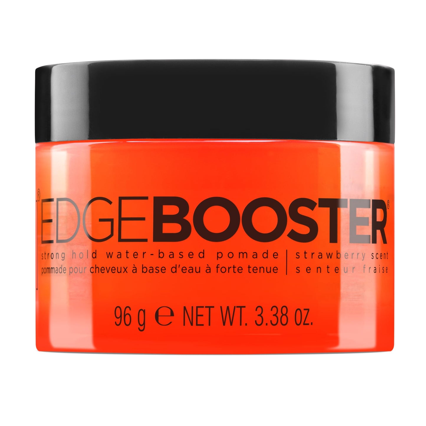 Style Factor Edge Booster Strong Hold Water-Based Pomade | Formulated with Argan Oil for Moisture & High Shine | Long Lasting Edge Control Gel |