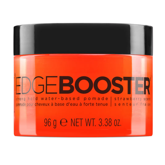 Style Factor Edge Booster Strong Hold Water-Based Pomade | Formulated with Argan Oil for Moisture & High Shine | Long Lasting Edge Control Gel |