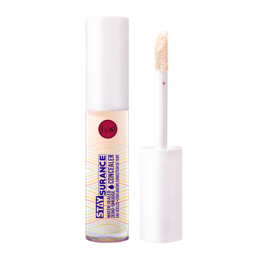 J.Cat Beauty Staysurance Water-Proof, Zero-Smudge Concealer, Combats Dark Circles, Redness and Small Imperfections, Lightweight, Buildable Formula Beauty & Personal Care J.CAT BEAUTY