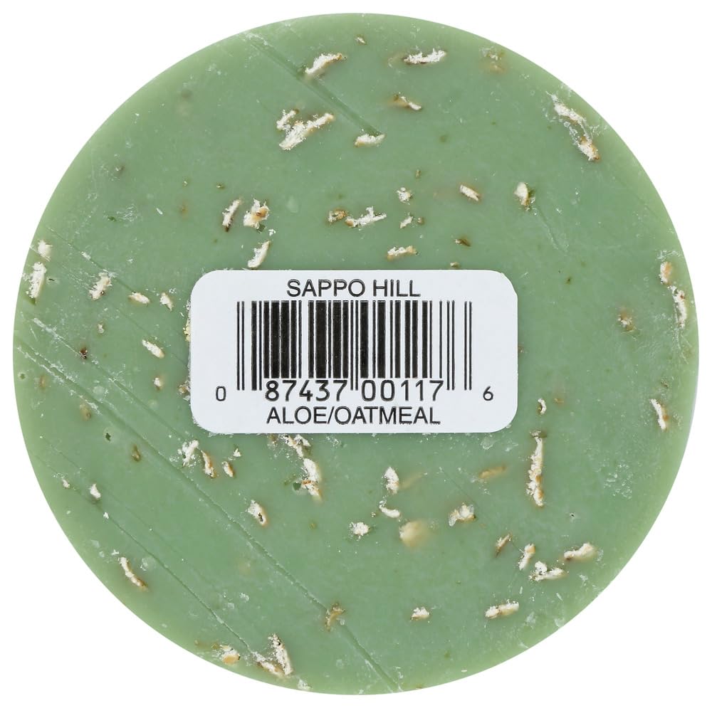 SAPPO HILL SOAPWORKS GLYCERINE CRM SOAP,A/OAT, 3.5 OZ60