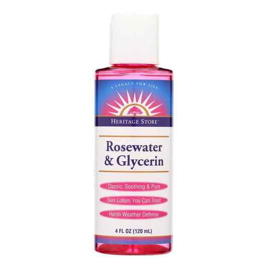 Heritage Products Rosewater and Glycerin - 4 Fl Oz Beauty & Personal Care HERITAGE STORE