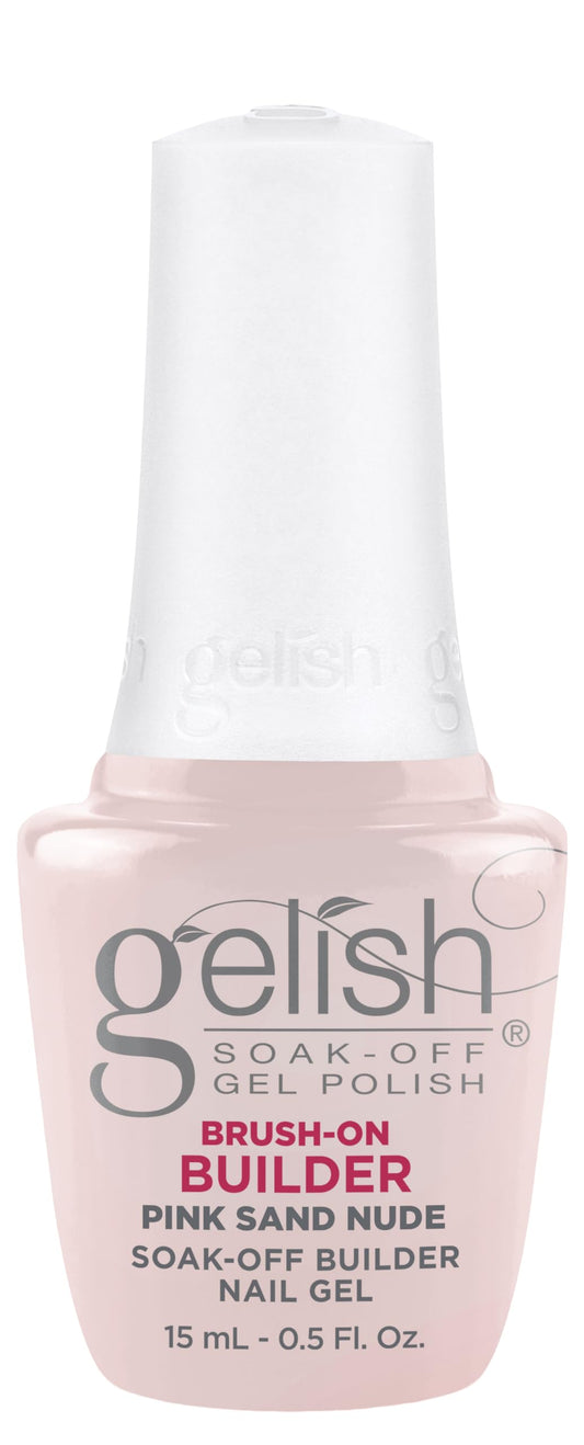 Gelish TPO-Free Soak-Off Brush-On Builder - Pink Sand Nude, 15 mL Beauty & Personal Care Gelish