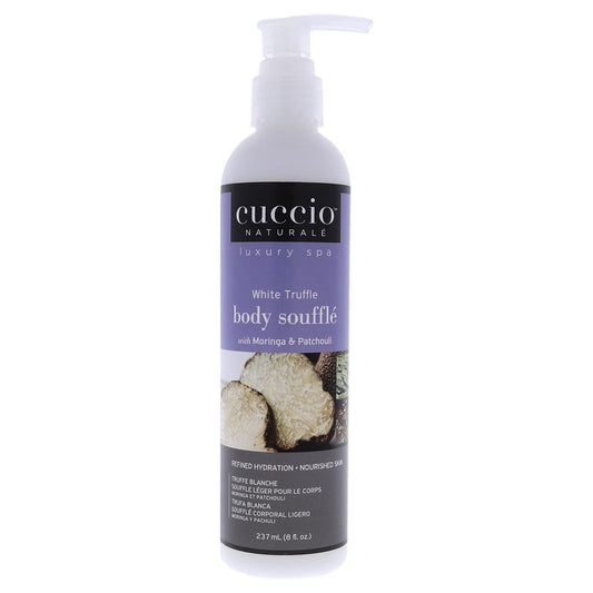 Cuccio Naturale White Truffle Body Soufflé - Smoothing, Nourishing Body Treatment For Long Lasting Hydration and Dry Skin Relief - Lightweight Beauty & Personal Care Cuccio
