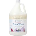 Ginger Lily Farms Botanicals Nourishing Body Wash, 100% Vegan & Cruelty-Free, Fragrance Free, 1 Gallon (128 fl oz) Refill