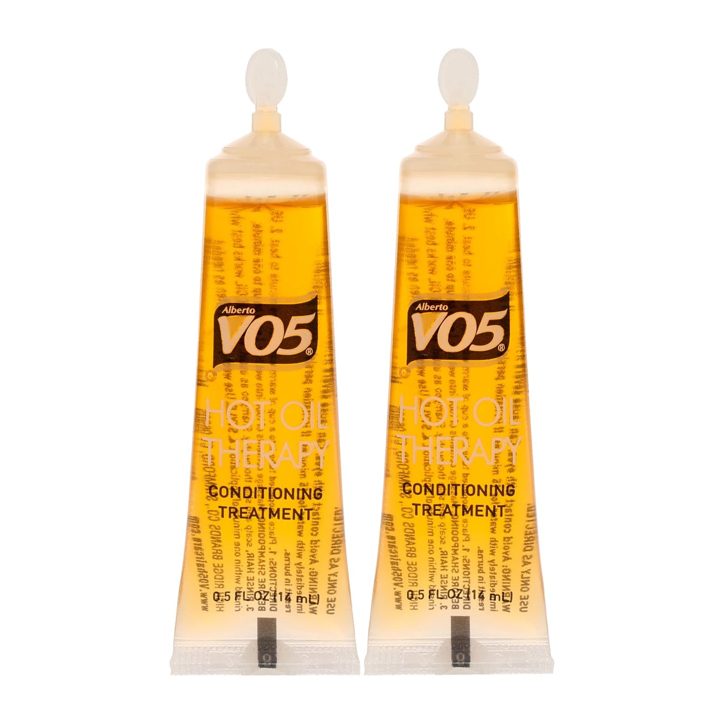 Vo5 Hot Oil Treatmant Vitamin E 2 tubes 0.5 oz Each