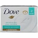 Dove Sensitive Skin Unscented Hypo-Allergenic Beauty Bar 4 oz, 2 ea (Pack of 6)