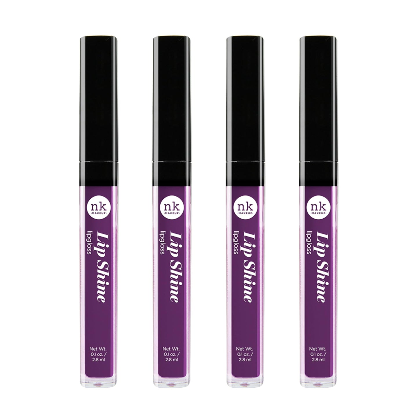 NICKA K NEW YORK Lip Shine, Cosmetics, vibrant colors, bright colors, shining lips, lip shine, long lasting (AMZ243)
