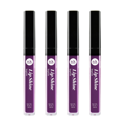 NICKA K NEW YORK Lip Shine, Cosmetics, vibrant colors, bright colors, shining lips, lip shine, long lasting (AMZ243) Beauty & Personal Care NICKA K NEW YORK