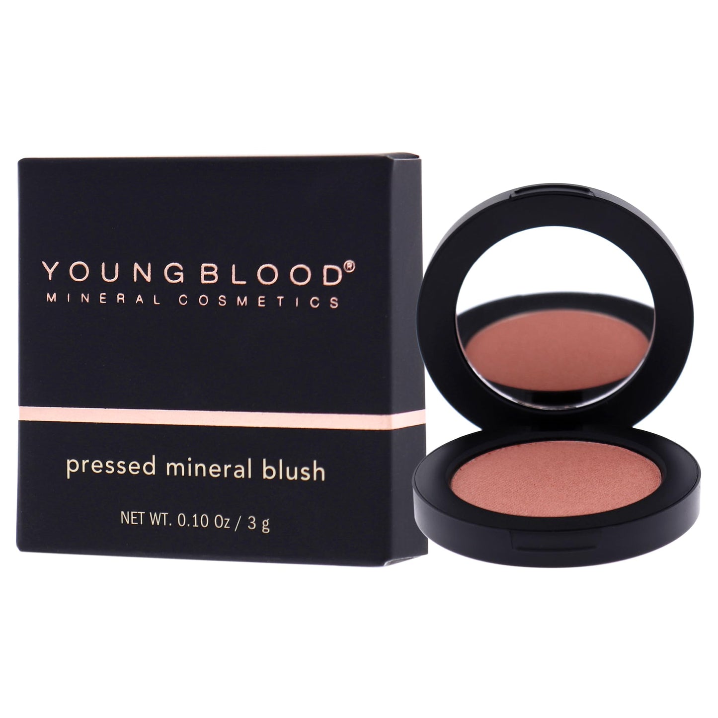 Pressed Mineral Blush - Sugar Plum by Youngblood for Women - 0.10 oz Blush