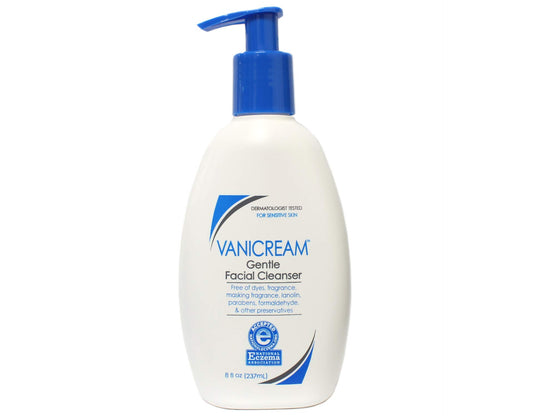 Vanicream Gentle Facial Cleanser For Sensitive Skin Soap-Free, 8.0 fl oz