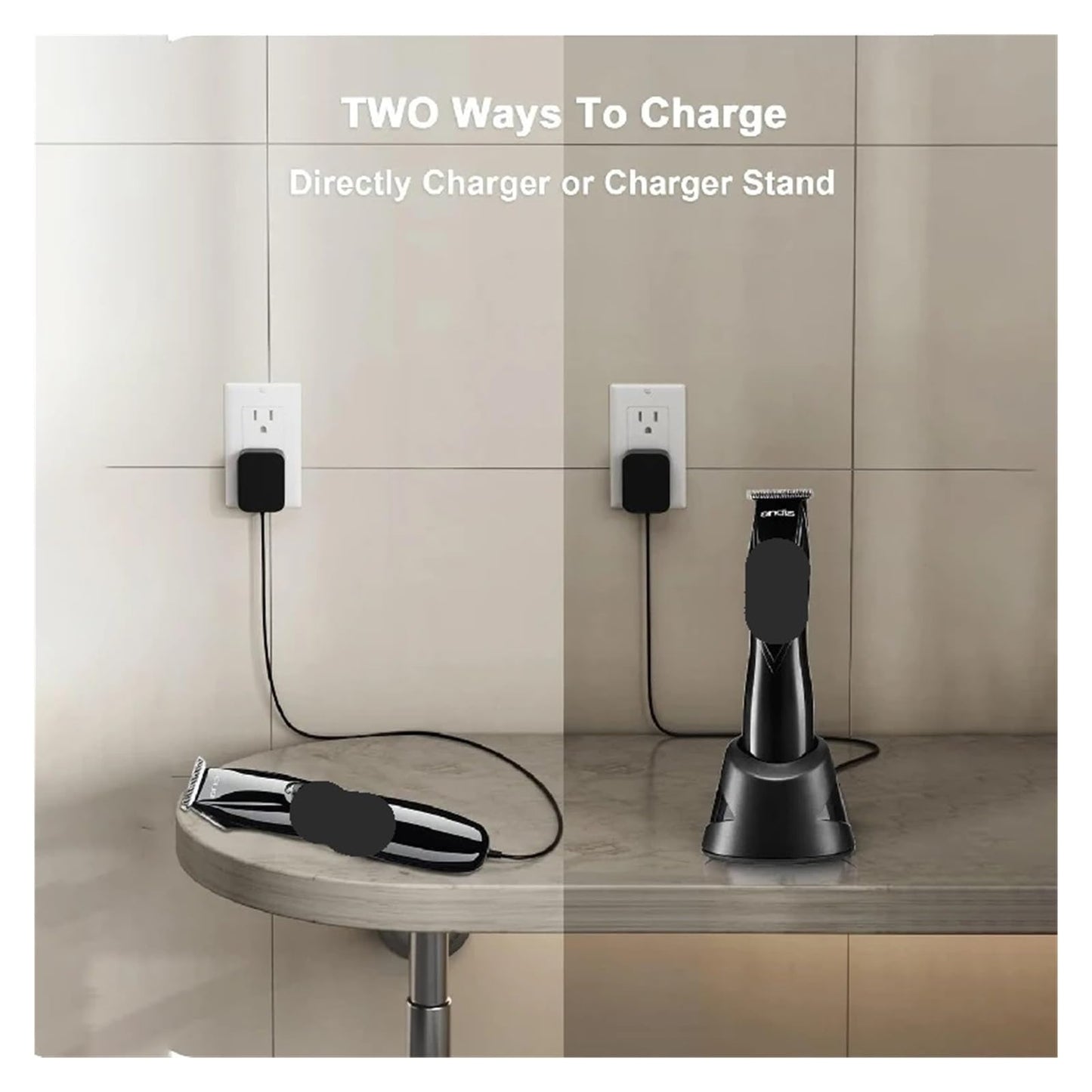 Replacement Trimmer Charger Bracket Charging Base, Compatible For Andis?D8 Beauty and Personal Care UCVJXDEM