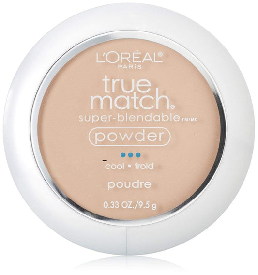 L'Oreal True Match Powder, Alabaster [C1], 0.33 oz (Pack of 2)
