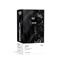 IGK Permanent Hair Dye Color Kit | 1NA Volcanic - Purest Black | 100% Gray Color Coverage + Strengthen + Shine | Ammonia Free