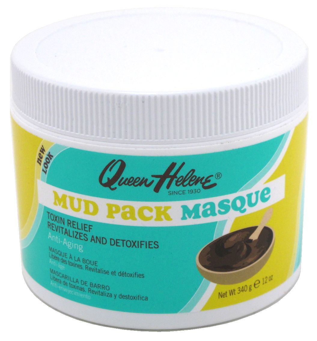 Queen Helene Masque Mud Pack 12 Ounce Jar (Pack of 2)