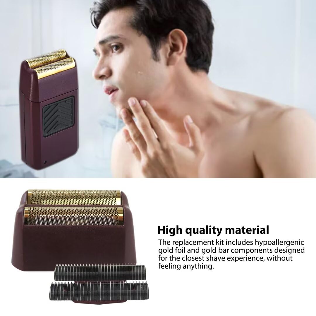 Shaver Replacement Foil and Cutter Bar Compatible for Wahl 5-Star Series Finale Shaver 7031-100, 7043-100 - Red Beauty and Personal Care USonline911