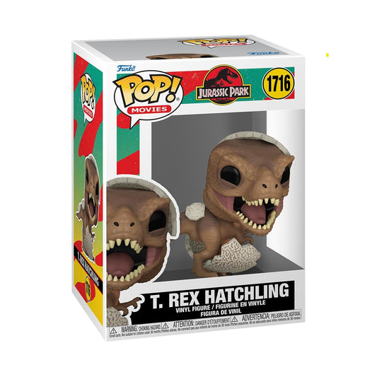 Funko Pop Movies: Jurassic Park Hatchling - Tyrannosaurus - T. Rex Hatchling - Collectable Vinyl Figure - Gift Idea - Official Merchandise - Toys…