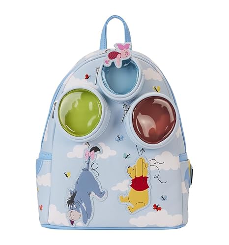 Loungefly Winnie the Pooh and Freiends Floating Balloons Mini Backpack | Disney Backpacks Standard