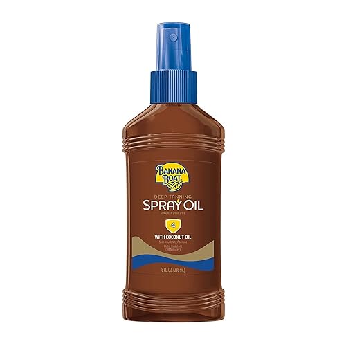 Banana Boat Deep Tanning Spray SPF 4, 8 Ounces each (1 Pack)