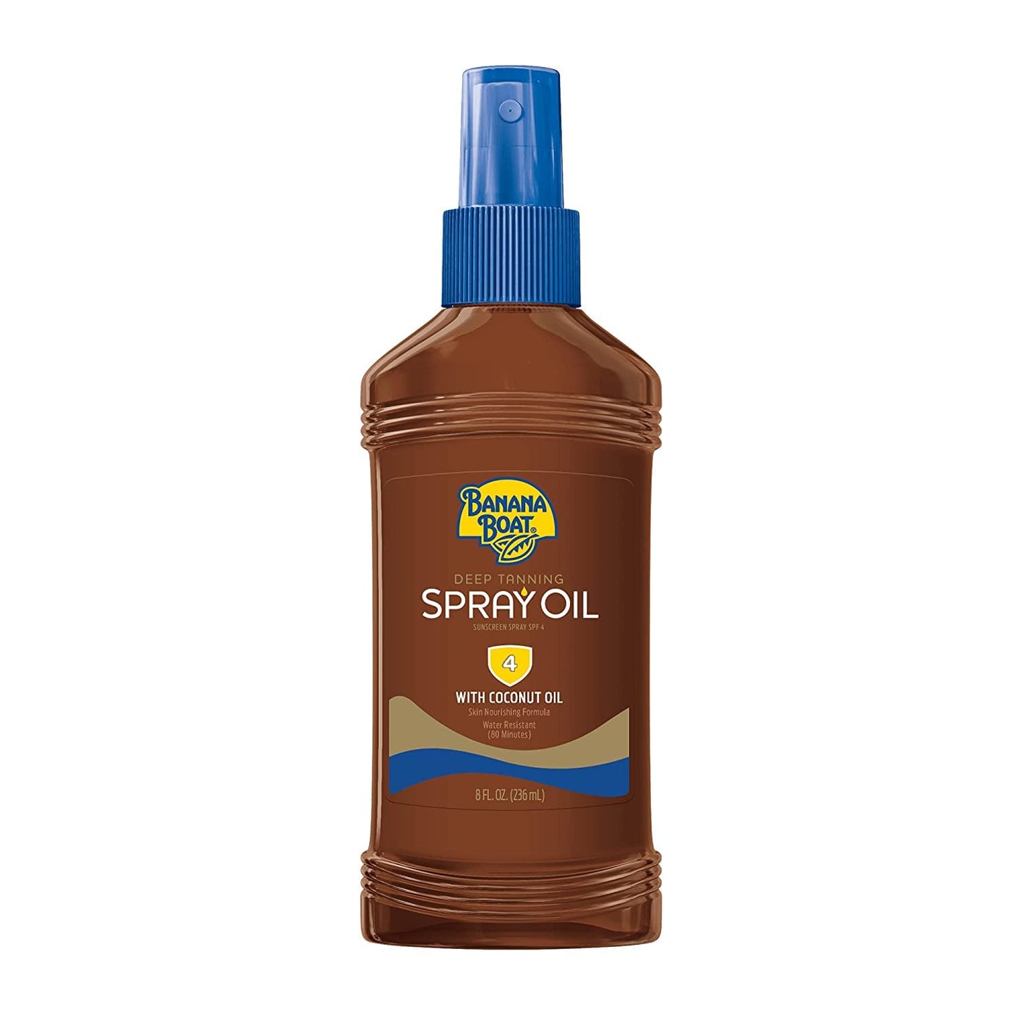 Banana Boat Deep Tanning Spray SPF 4, 8 Ounces each (1 Pack)