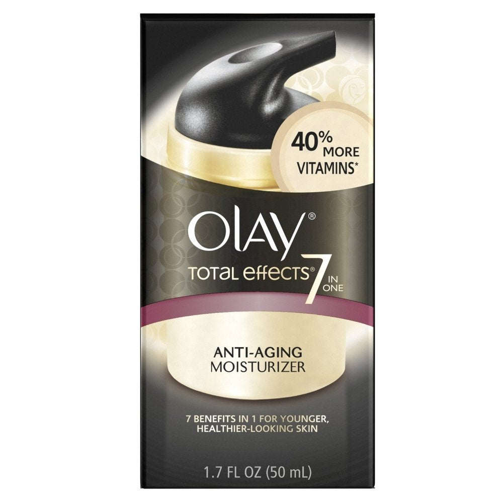 OLAY Total Effects 7-In-1 Anti-Aging Daily Moisturizer 1.70 oz (Pack of 5)