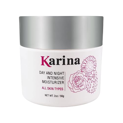 Karina Skincare - Day and Night Intensive Moisturizer Face Cream - Soothing Vitamin E Cream - Helps Calm, Hydrate & Restore - Daily Moisturizer