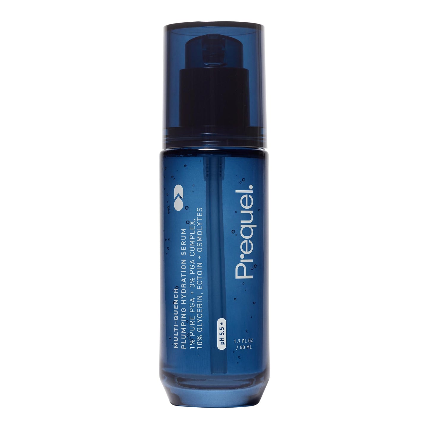 Prequel Skin Multi-Quench Plumping Hydration Serum for Face. Intensive Hydrating Facial Serum for Women with PGA Complex and Moisture-Binders. Deep