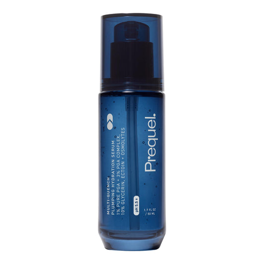 Prequel Skin Multi-Quench Plumping Hydration Serum for Face. Intensive Hydrating Facial Serum for Women with PGA Complex and Moisture-Binders. Deep