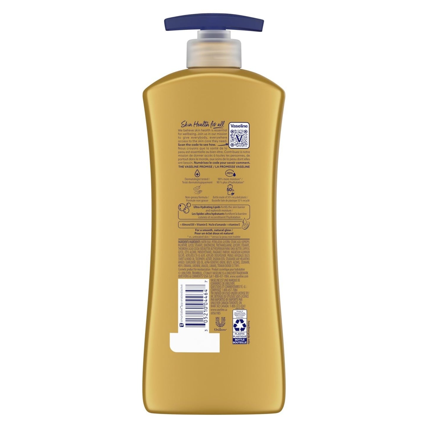 Vaseline, Almond Smooth Body Lotion, 20.3 Fl Oz