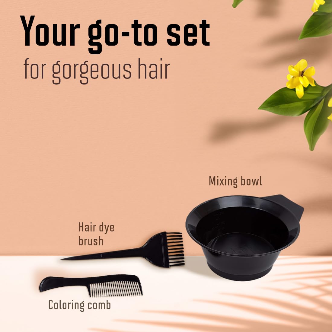 Bodico 3 Piece Hair Colouring Set