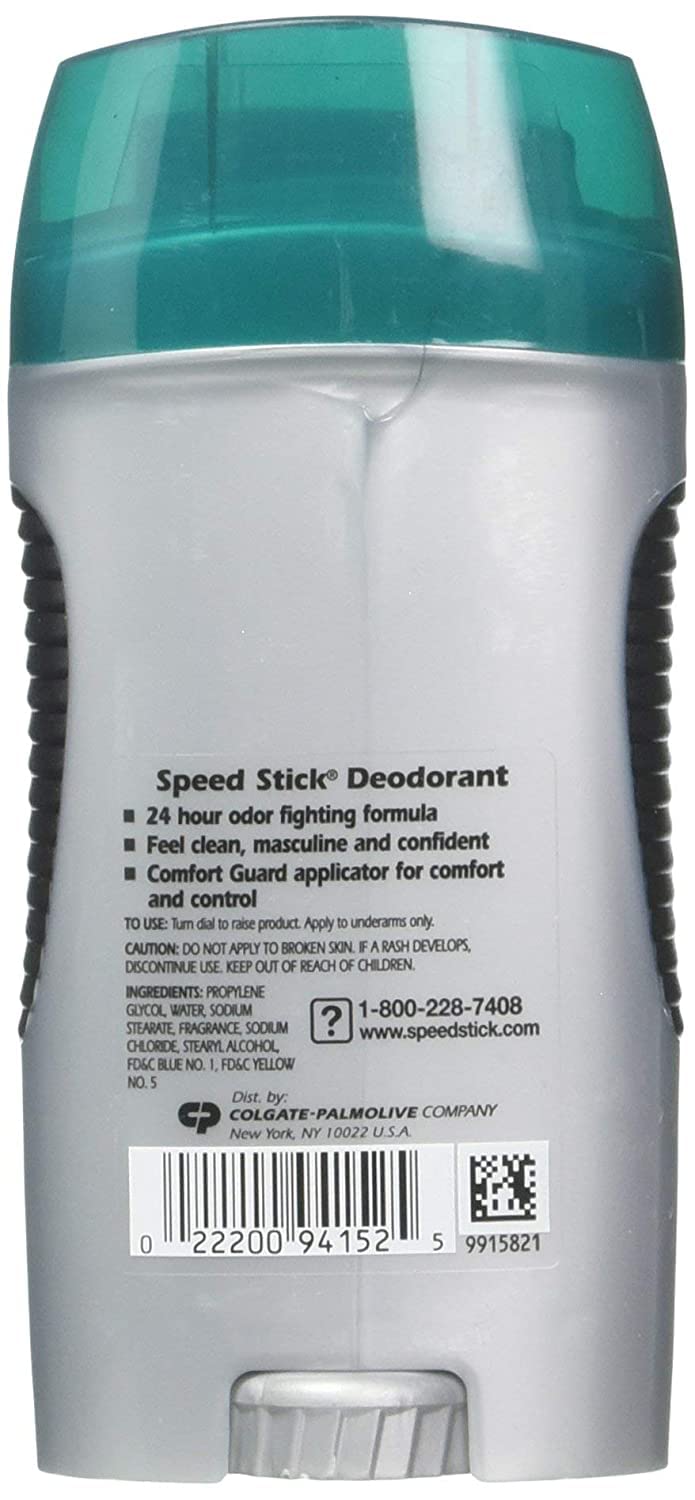 Menn Speed Stick Regular Size 3 Ounce (Pack of 4)