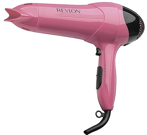 Revlon 1875W Lightweight Hair Dryer | For Easy Smooth Styling (Pink)