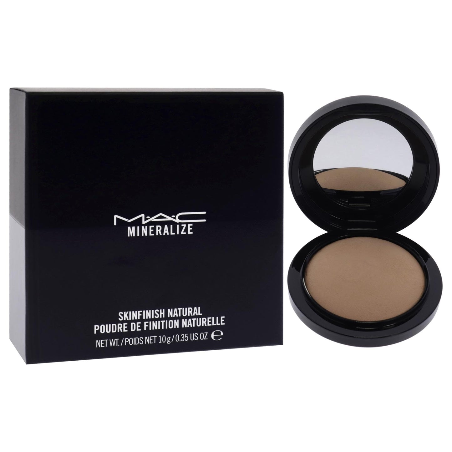 MAC Mineralize Skinfinish Natural Powder, Medium, Fresh, 0.3527 Ounce, Golden