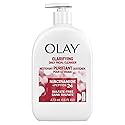Olay Face Wash, Daily Facial Cleanser with Niacinamide, Peptides & Glycerin - Clarifying, Refreshes Skin Surface, Refines Appearance of Pores