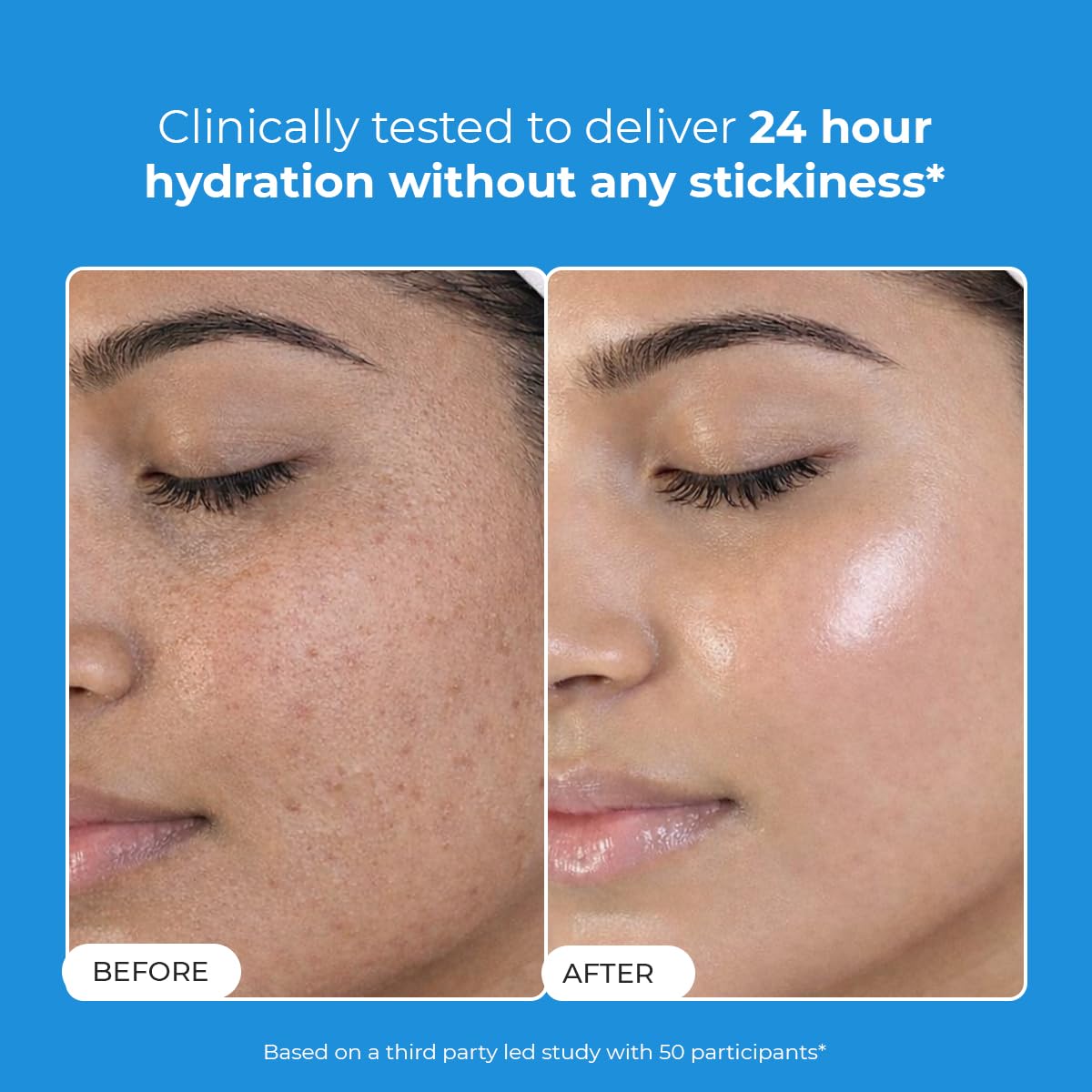 Conscious Chemist™ Hyaluronic Acid Face Gel with Ceramides | Lightweight Gel Cream| Plumps & Hydrates | For Dull & Dehydrated Skin | Fragrance Free