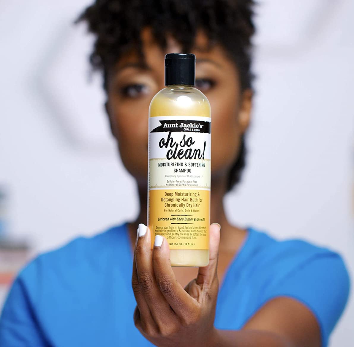 Aunt Jackie's oh so clean! 6oz - Moisturizing & Softening Shampoo