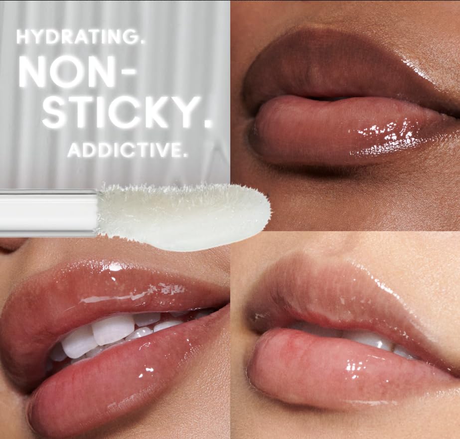 MAC Lipglass Air Non-sticky Gloss - 220 Zephyr (Clear) .17 Fl Oz / 5 ml