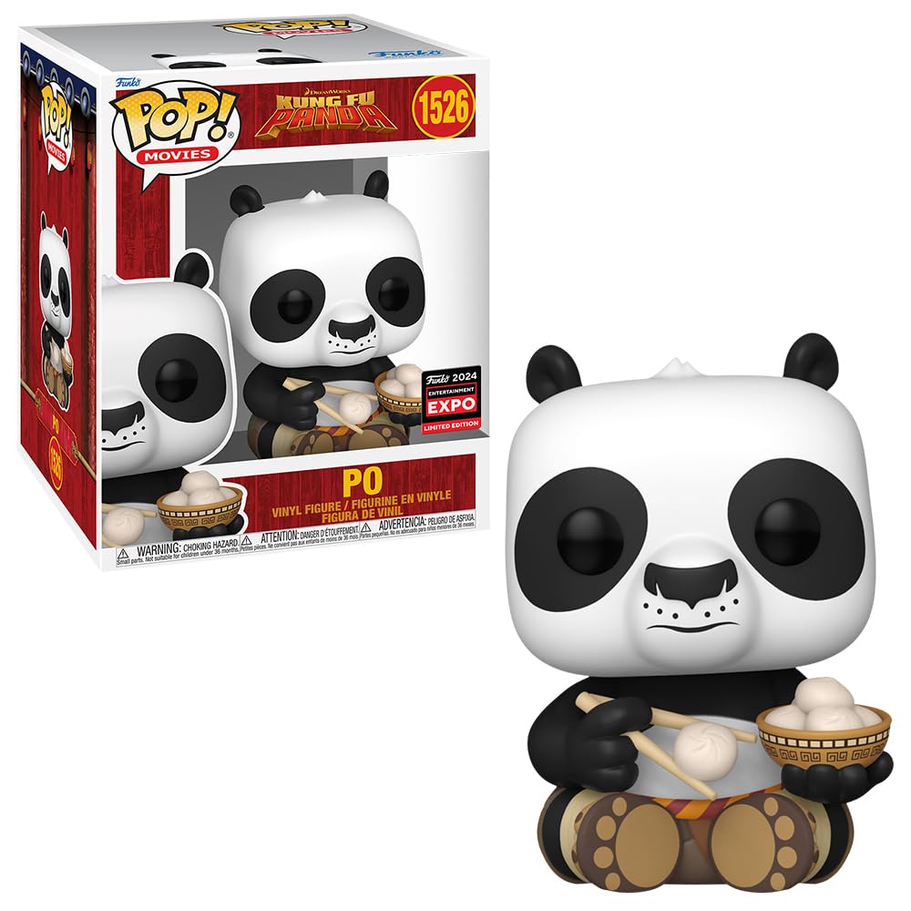 Funko Pop! Movies: Kung Fu Panda - Super Po with Dumplings (2024 Limited Edition Entertainment Expo Shared Exclusive)