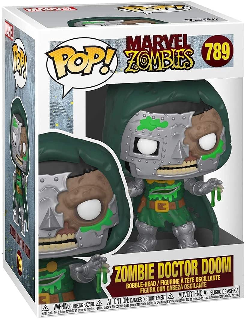Funko POP Pop! Marvel: Marvel Zombies - Dr. Doom Multicolor, 3.75 inches