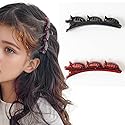 Hair Clip Sets for Women Braided Hair Clip for Girls Hair Styling Clips (Style1-2Pcs)