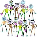 Rhode Island Novelty 3.5 Inch Bendable Zombies, One Dozen Per Order