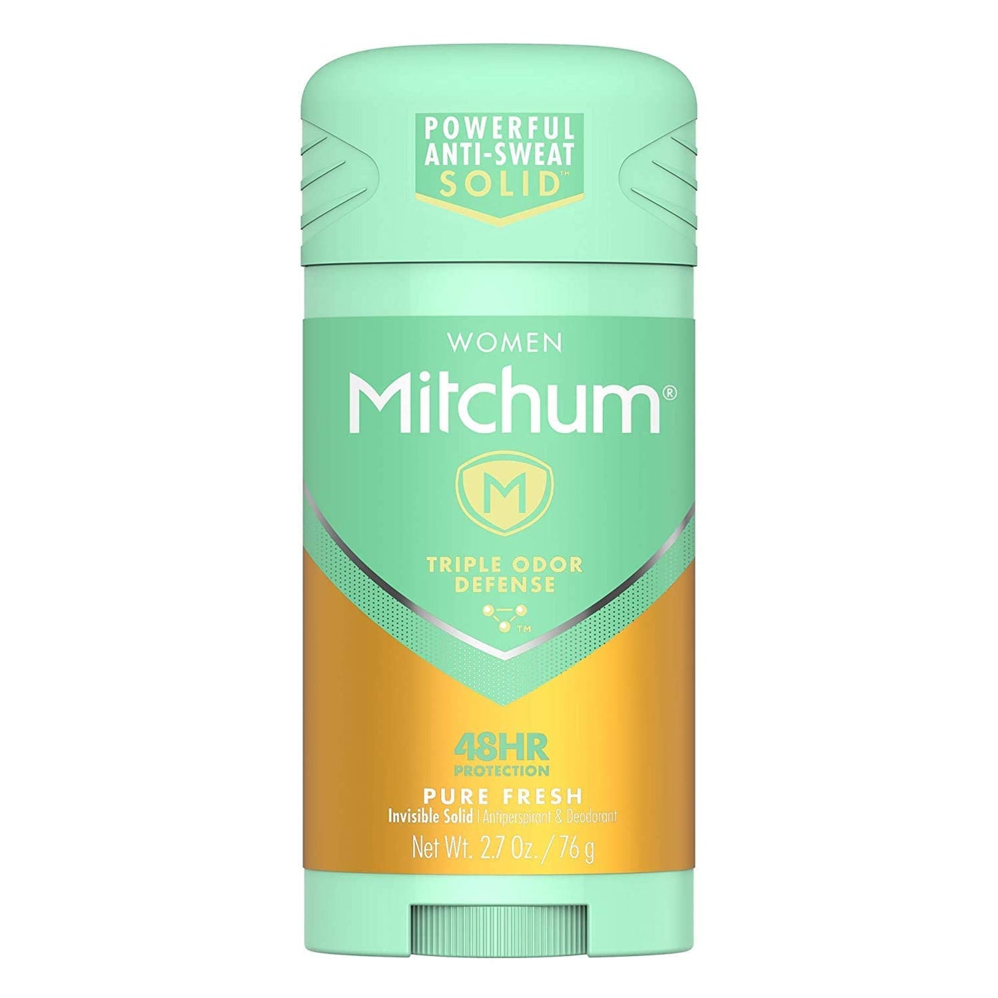 Mitchum Women Triple Odor Defense Invisible Solid 48HR Antiperspirant & Deodorant, Pure Fresh, 2.7 OZ - 8 Pack Beauty and Personal Care Mitchum