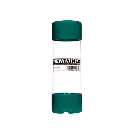 Viewtainer 2 in. L x 2 in. W x 6 in. H Slit Top Container Plastic Green