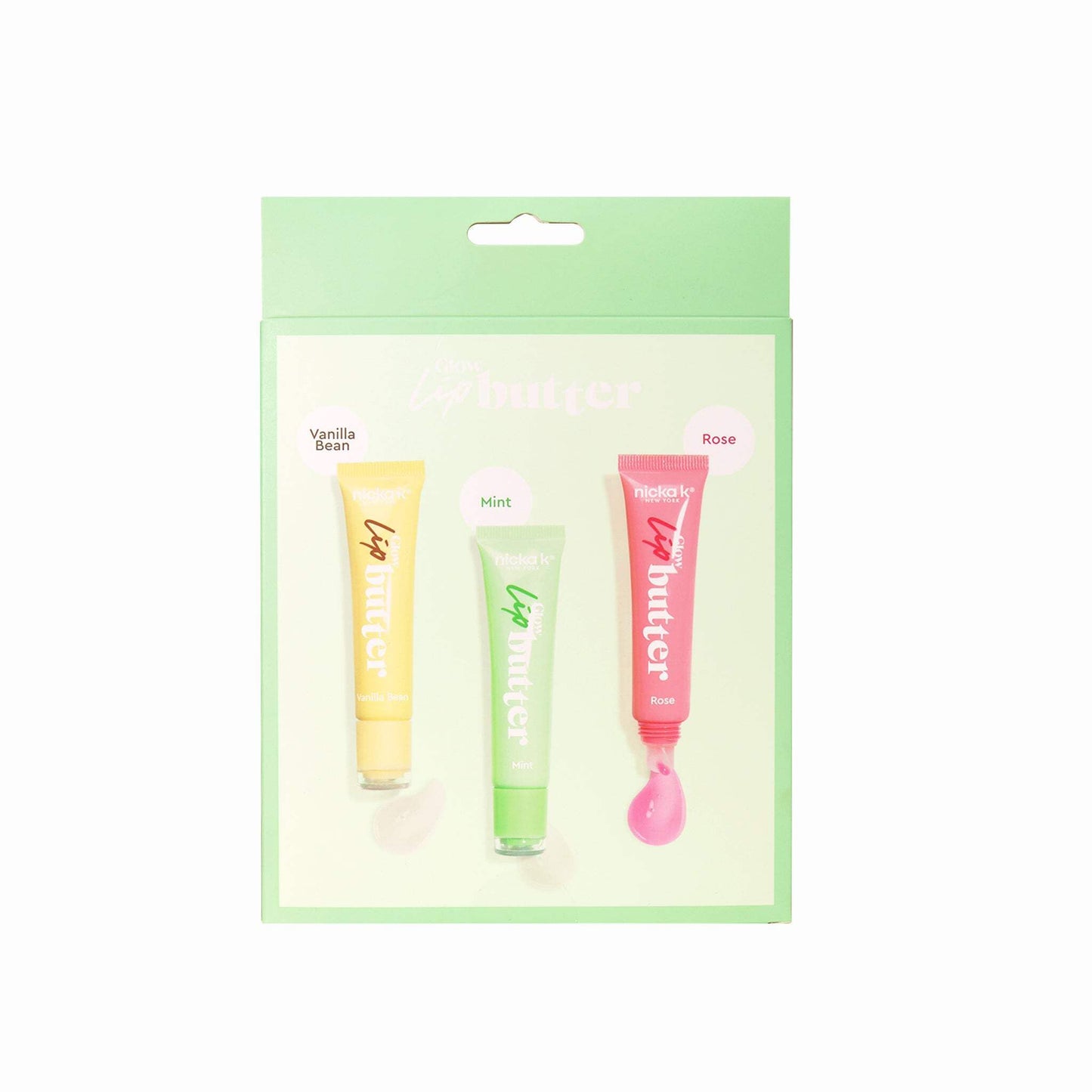 NICKA K NEW YORK Glow Lip Butter, Hydrate, Silky Shin, Soft Smooth and Radiant Lips (MLTB01 Silky Glow)