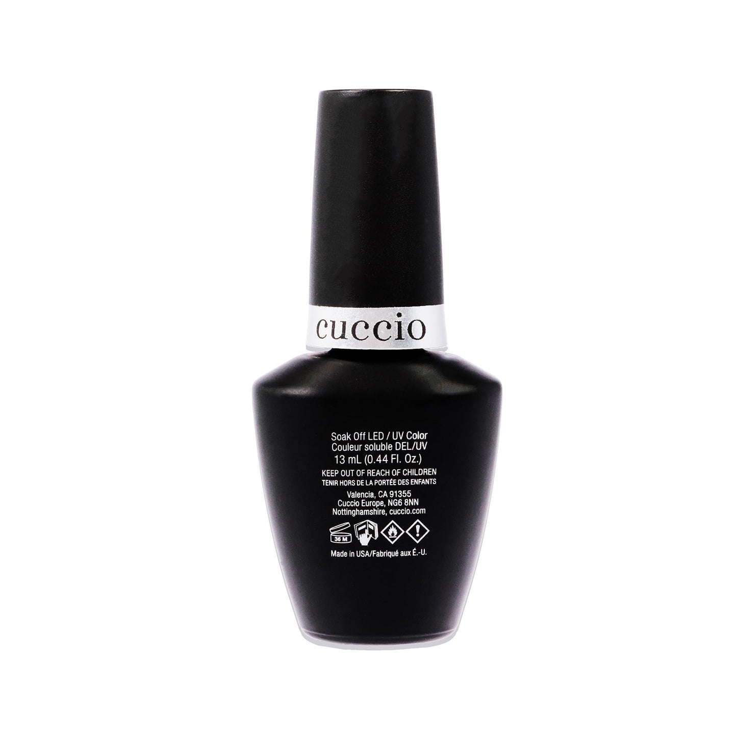 Cuccio Colour Veneer Nail Polish - Triple Pigmentation Technology - Polish Free Soak Off Gel - For Manicures And Pedicures - Full Coverage - Long