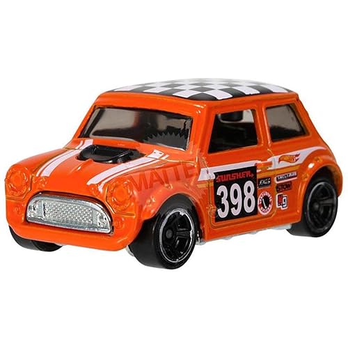Hot Wheels, 2015 HW Off-Road, Morris Mini [Orange] Die-Cast Vehicle #80/250