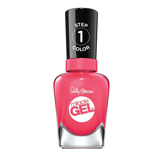 Sally Hansen Miracle Gel Salon Quality Nail Polish | Gel-Like Formula, Two-Step System, No UV Light Needed, Long Lasting | Opaque, Glossy | 339