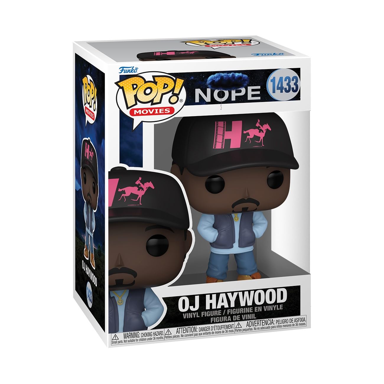 Funko POP Movies: Nope - OJ Haywood - Nope - Collectable Vinyl Figure - Gift Idea - Official Merchandise - for Kids & Adults - Horror Fans - Model…